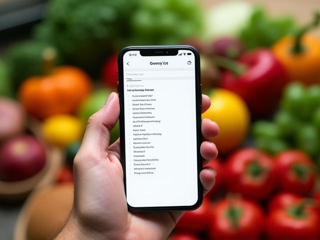 Grocery list integration